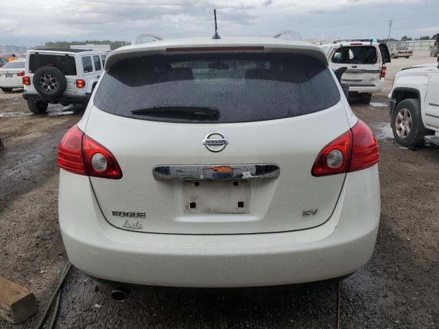 JN8AS5MT7DW008183 - 2013 NISSAN ROGUE S WHITE photo 6