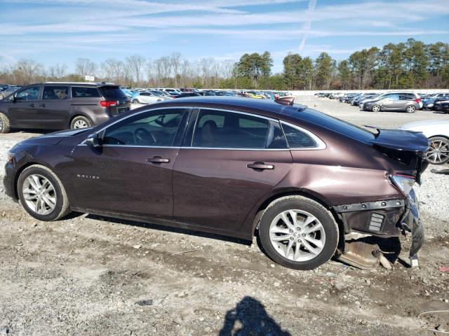 1G1ZE5ST8GF344947 - 2016 CHEVROLET MALIBU LT BROWN photo 2