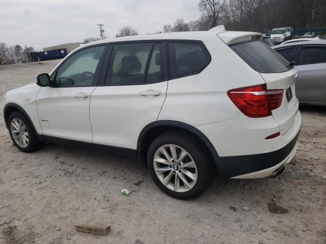 5UXWX9C55E0D13569 - 2014 BMW X3 XDRIVE28I WHITE photo 2