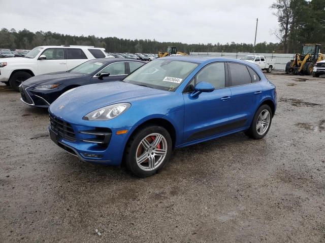 WP1AF2A58GLB93921 - 2016 PORSCHE MACAN TURBO BLUE photo 1