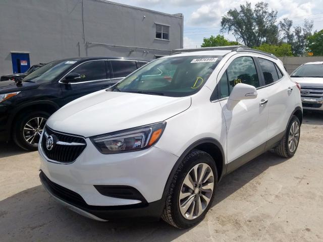 KL4CJASBXKB855594 - 2019 BUICK ENCORE PREFERRED  photo 2