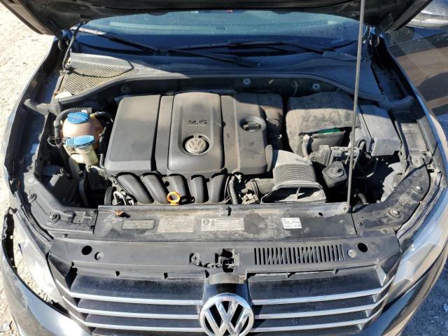 1VWBH7A33CC047106 - 2012 VOLKSWAGEN PASSAT SE BLACK photo 11