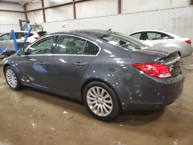 2G4GR5EC6B9183977 - 2011 BUICK REGAL CXL BLUE photo 2