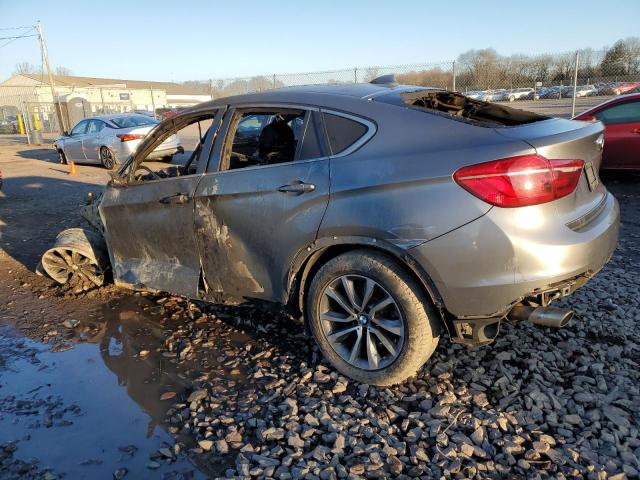 5UXKU2C57G0N81148 - 2016 BMW X6 XDRIVE35I GRAY photo 2