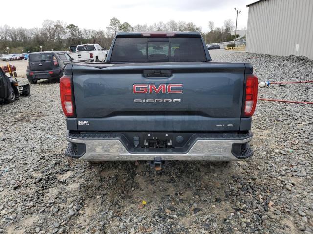 3GTP8BED8LG151909 - 2020 GMC SIERRA C1500 SLE TEAL photo 6