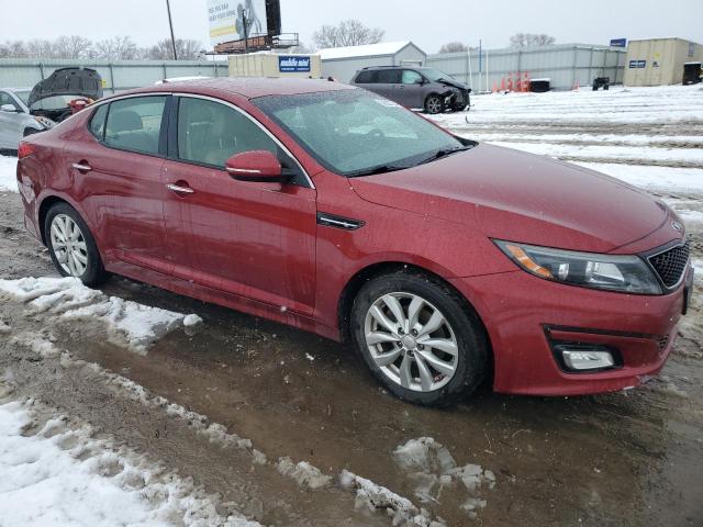 5XXGN4A79FG394026 - 2015 KIA OPTIMA EX BURGUNDY photo 4