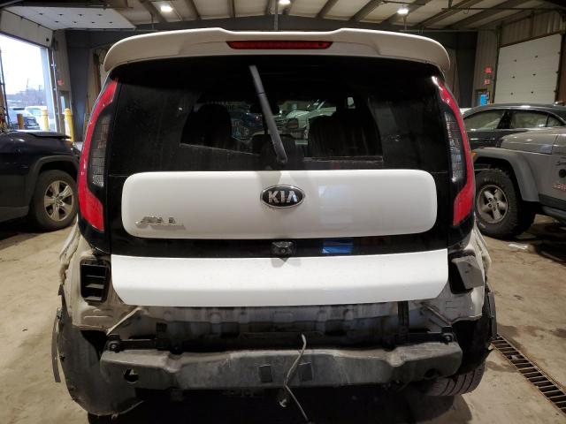 KNDJP3A54E7033142 - 2014 KIA SOUL + WHITE photo 6