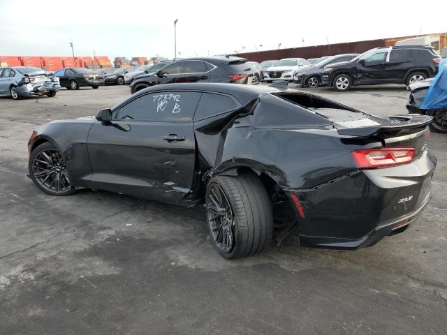 1G1FJ1R62J0104259 - 2018 CHEVROLET CAMARO ZL1 黑色 照片 2