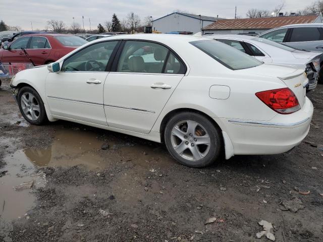 JH4KB16555C012998 - 2005 ACURA RL WHITE photo 2