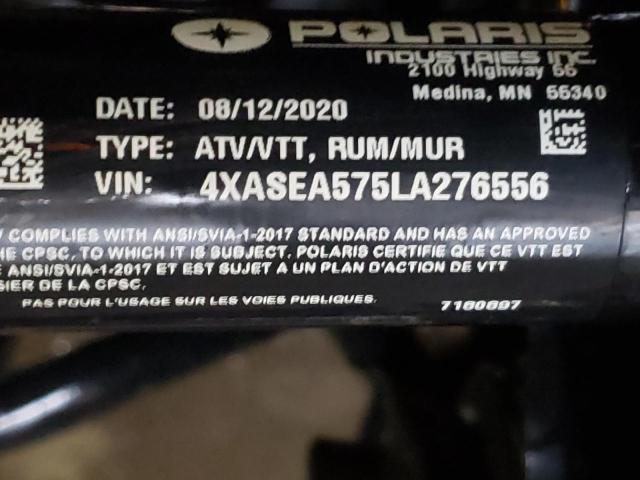 4XASEA575LA276556 - 2020 POLARIS SPORTSMAN 570 GRAY photo 10