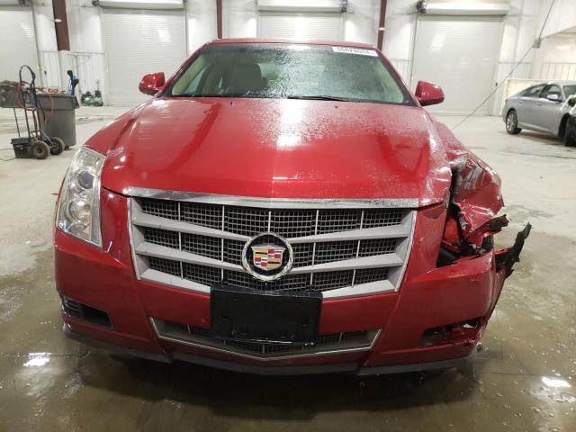 1G6DG577X80165002 - 2008 CADILLAC CTS BURGUNDY photo 5