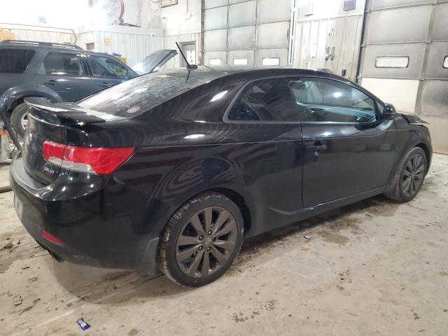 KNAFW6A37B5373592 - 2011 KIA FORTE SX BLACK photo 3