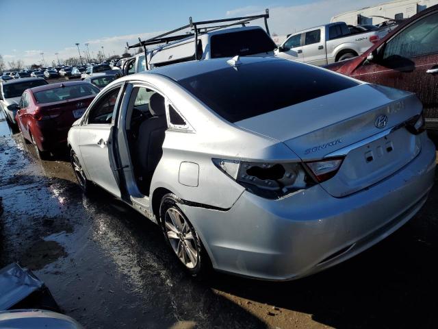 5NPEB4AC9DH655489 - 2013 HYUNDAI SONATA GLS SILVER photo 2