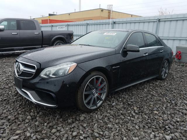 WDDHF7GB8EA899456 - 2014 MERCEDES-BENZ E 63 AMG-S  photo 2