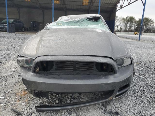 1ZVBP8AM0E5266985 - 2014 FORD MUSTANG GRAY photo 5
