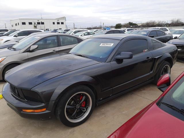 1ZVFT80N475321562 - 2007 FORD MUSTANG BLACK photo 1