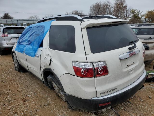 1GKER33737J132863 - 2007 GMC ACADIA SLT-2 WHITE photo 2