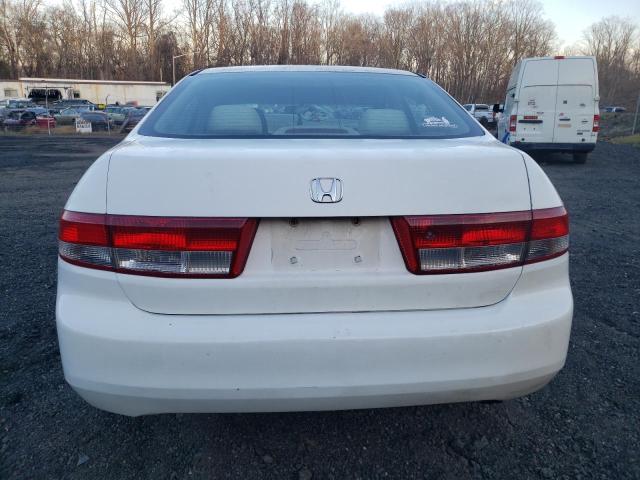 1HGCM56663A076347 - 2003 HONDA ACCORD EX WHITE photo 6