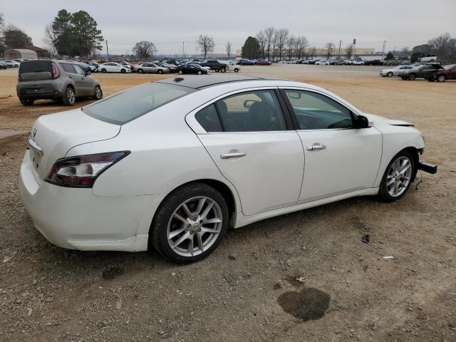 1N4AA5AP6EC470250 - 2014 NISSAN MAXIMA S WHITE photo 3