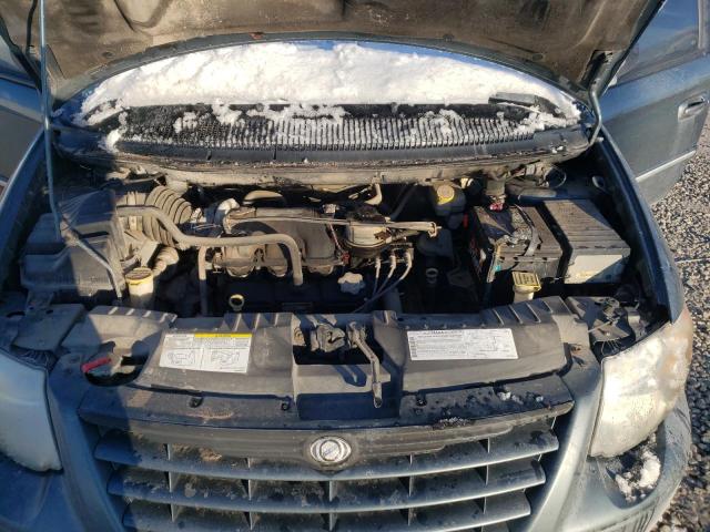 2C4GP54L45R530173 - 2005 CHRYSLER TOWN&COUNT TOURING BLUE photo 11