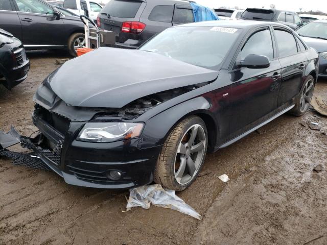 WAUKFAFLXCA098691 - 2012 AUDI A4 PRESTIGE BLACK photo 1