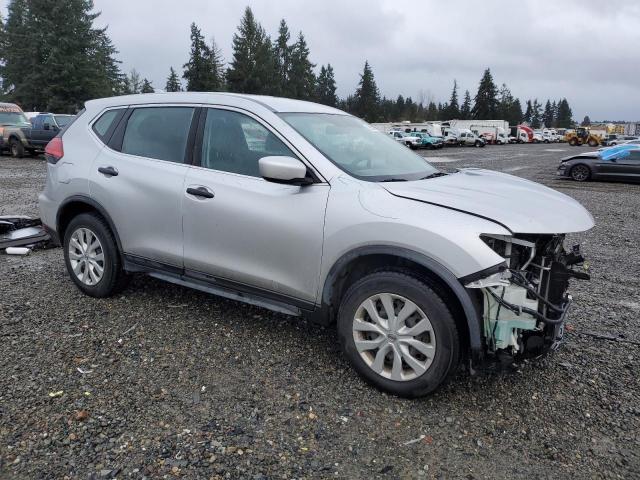 KNMAT2MV1HP555247 - 2017 NISSAN ROGUE S SILVER photo 4