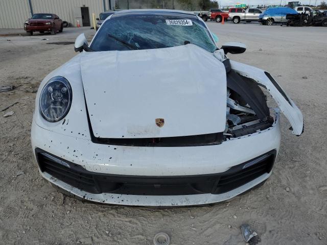 WP0AA2A99MS205305 - 2021 PORSCHE 911 CARRERA WHITE photo 5