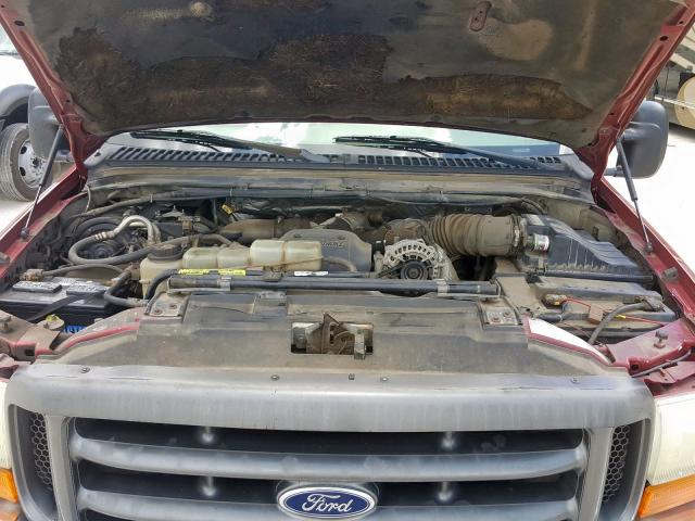 1FDXW47F21EA14657 - 2001 FORD F450 SUPER DUTY  photo 7