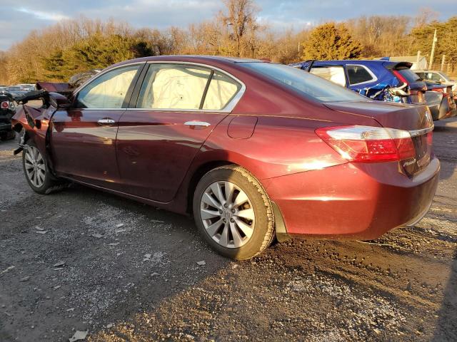 1HGCR2F8XFA212355 - 2015 HONDA ACCORD EXL BURGUNDY photo 2