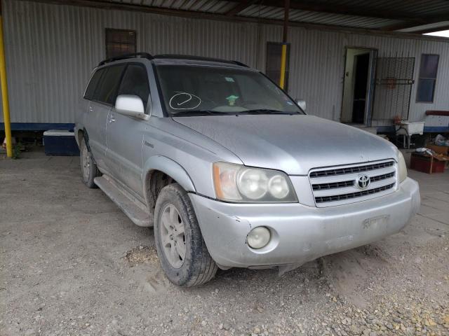 JTEGF21AX20059524 - 2002 TOYOTA HIGHLANDER LIMITED SILVER photo 1