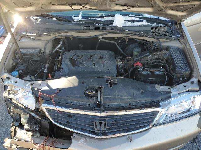 2HKRL18691H599742 - 2001 HONDA ODYSSEY EX TAN photo 12