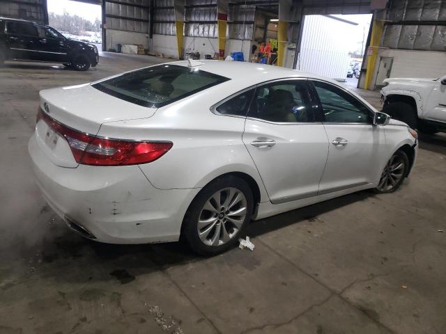 KMHFG4JGXCA149907 - 2012 HYUNDAI AZERA GLS WHITE photo 3