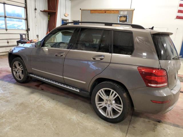 WDCGG8JB6EG243460 - 2014 MERCEDES-BENZ GLK 350 4MATIC GRAY photo 2