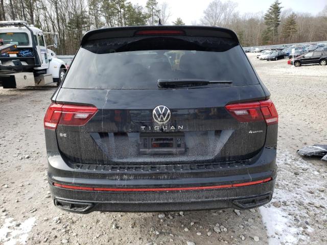 3VV8B7AX4PM141454 - 2023 VOLKSWAGEN TIGUAN SE R-LINE BLACK BLACK photo 6