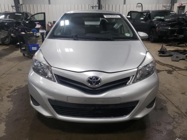 JTDKTUD32ED589726 - 2014 TOYOTA YARIS SILVER photo 5