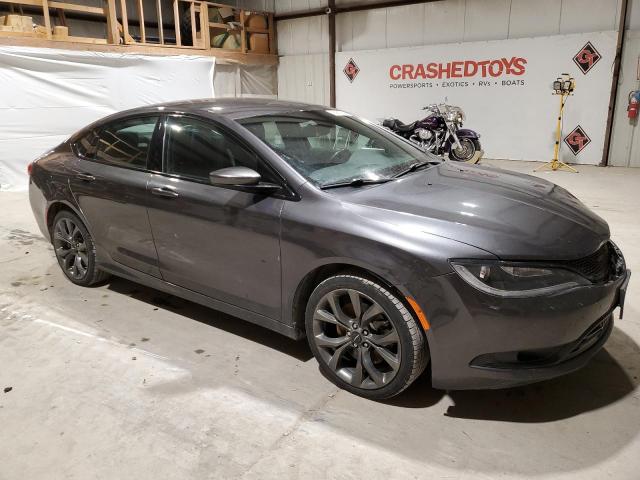 1C3CCCBB4FN697354 - 2015 CHRYSLER 200 S GRAY photo 4