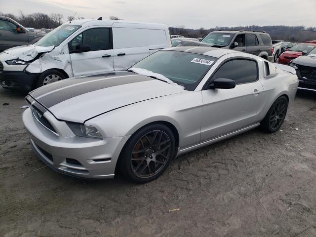 1ZVBP8AM4E5207728 - 2014 FORD MUSTANG SILVER photo 1