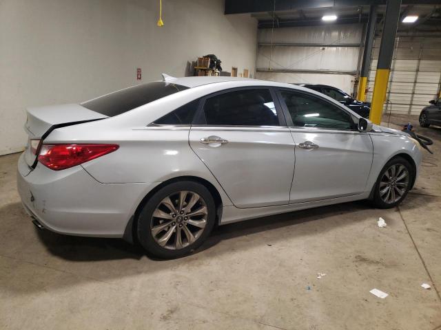 5NPEC4AC6BH153940 - 2011 HYUNDAI SONATA SE SILVER photo 3