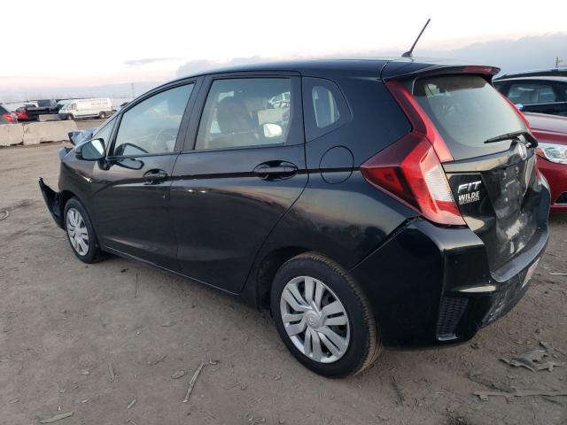 JHMGK5H58HS013440 - 2017 HONDA FIT LX BLACK photo 2