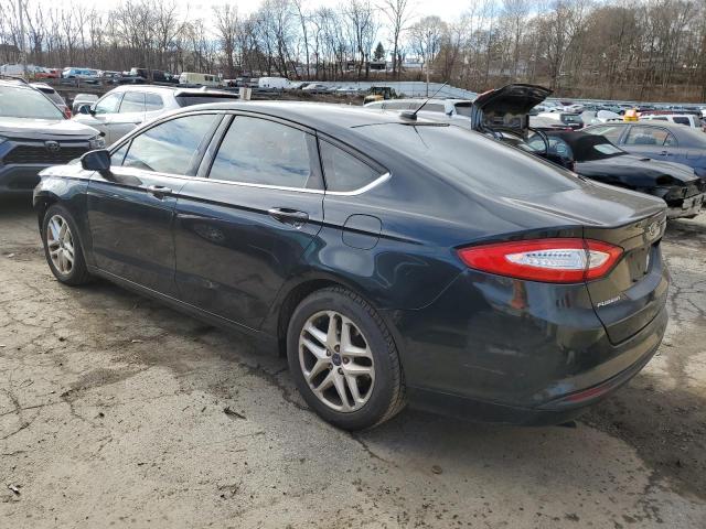 3FA6P0H7XER277646 - 2014 FORD FUSION SE BLACK photo 2