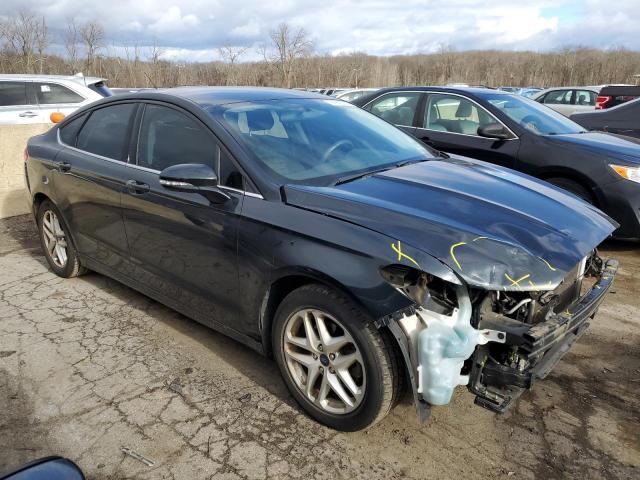 3FA6P0H7XER277646 - 2014 FORD FUSION SE BLACK photo 4