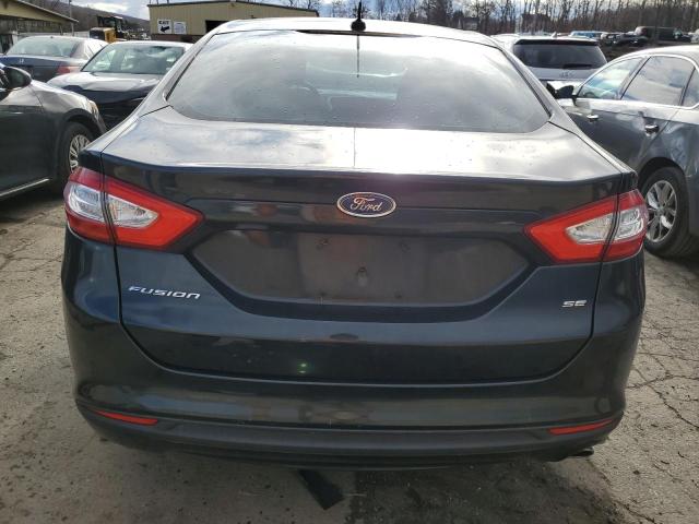 3FA6P0H7XER277646 - 2014 FORD FUSION SE BLACK photo 6