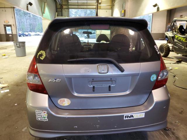 JHMGD386X7S002378 - 2007 HONDA FIT S 银色 照片 6