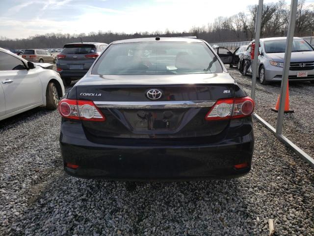 2T1BU4EEXCC812991 - 2012 TOYOTA COROLLA BASE BLACK photo 6