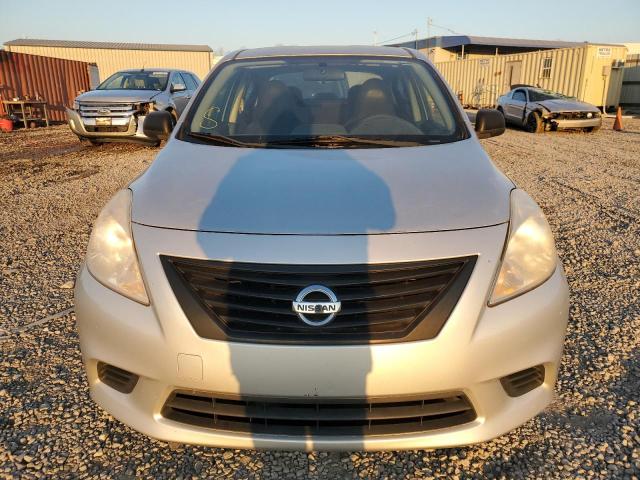 3N1CN7AP9EL842769 - 2014 NISSAN VERSA S SILVER photo 5