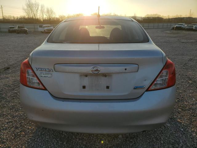 3N1CN7AP9EL842769 - 2014 NISSAN VERSA S SILVER photo 6