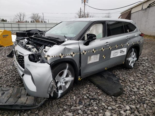 5TDCZRBH7LS505321 - 2020 TOYOTA HIGHLANDER L SILVER photo 1