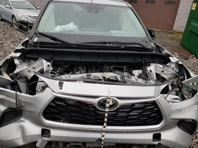 5TDCZRBH7LS505321 - 2020 TOYOTA HIGHLANDER L SILVER photo 12