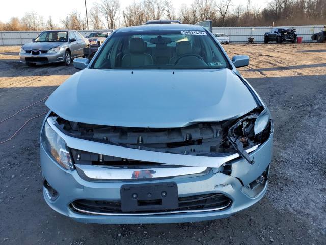 3FADP0L32AR364849 - 2010 FORD FUSION HYBRID BLUE photo 5