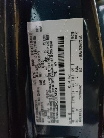 5LMCJ2C9XJUL14354 - 2018 LINCOLN MKC SELECT 蓝色 照片 13